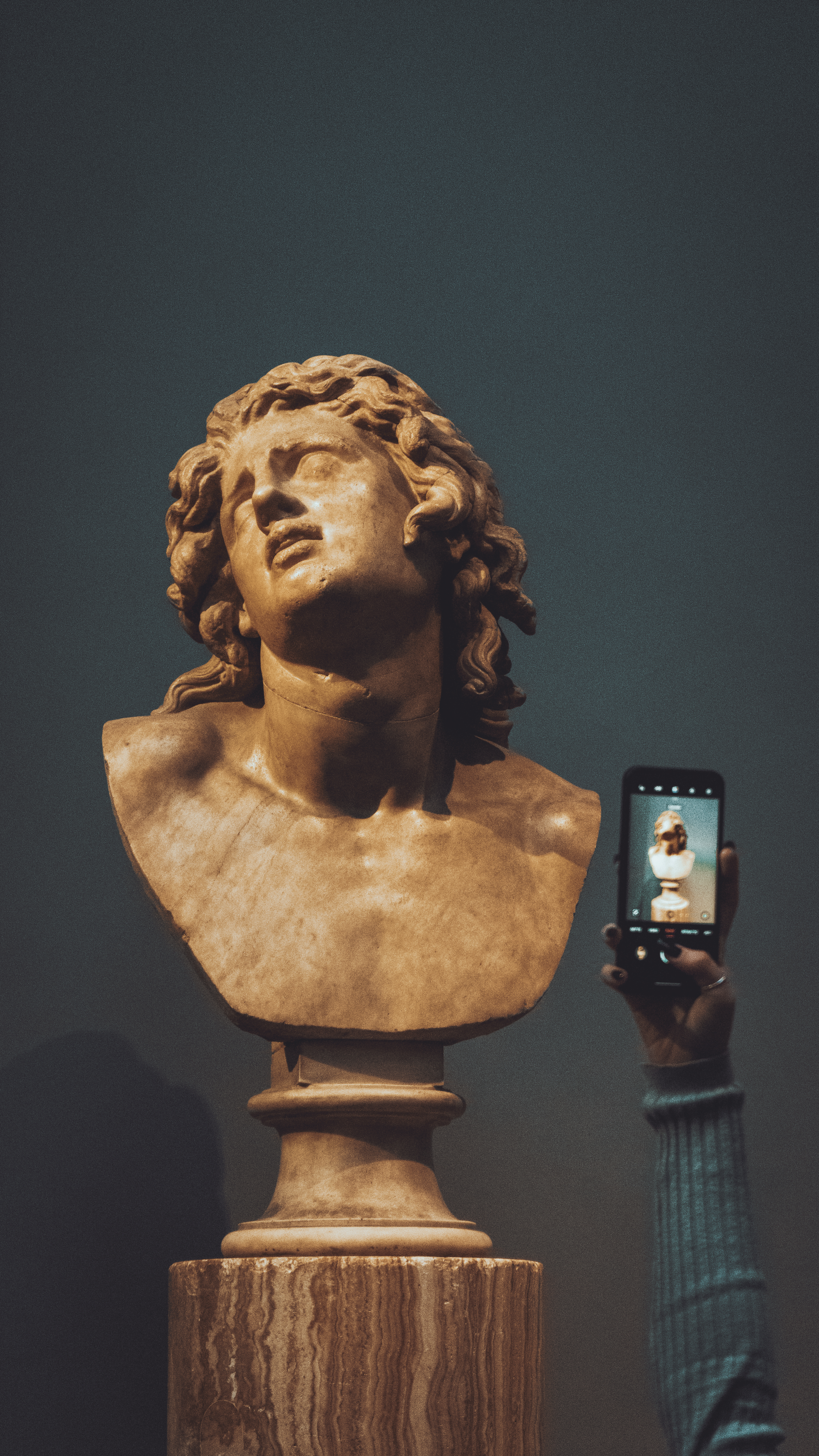 Arte moderna in mostra alla Galleria degli Uffizi di Firenze, Italia.